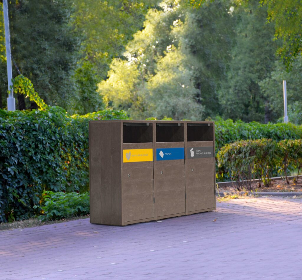 Novato Outdoor Recycling Bins