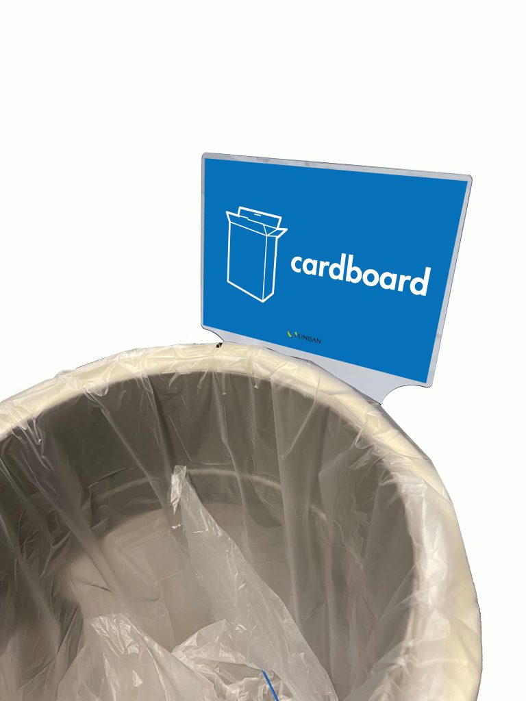 Cardboard Longopac Plastic Sign